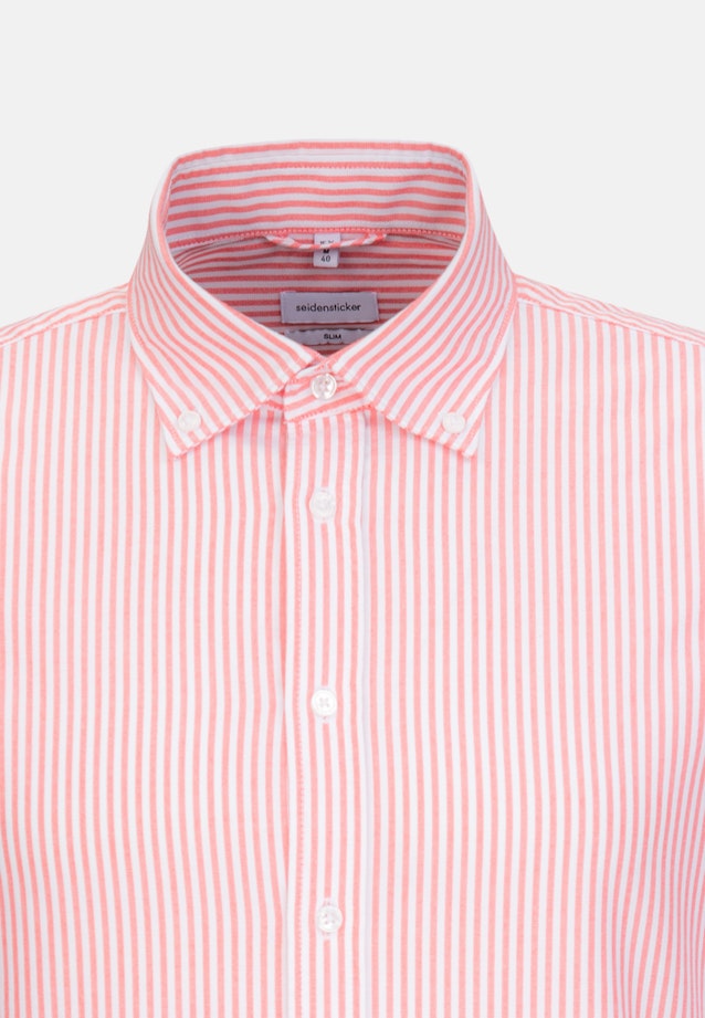 Oxford Business Hemd in Slim mit Button-Down-Kragen in Rot |  Seidensticker Onlineshop