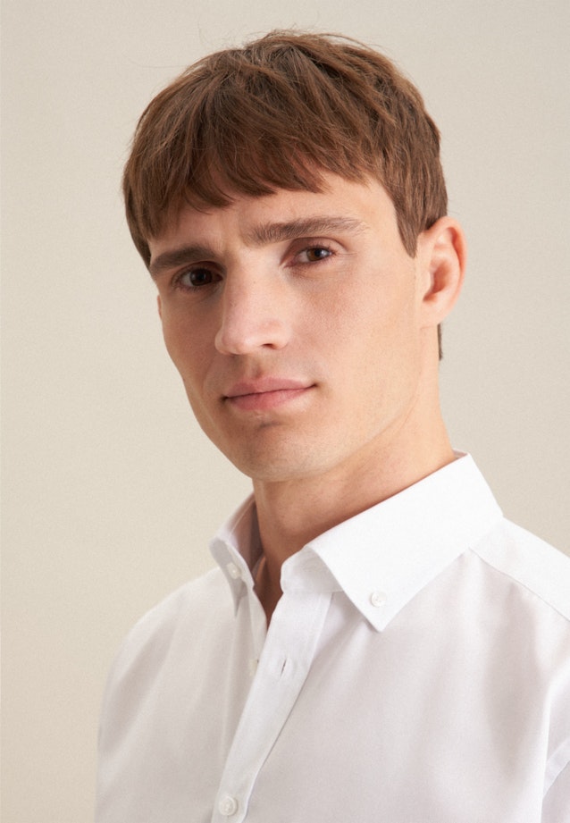 Regular Business Hemd Uni in Weiß |  Seidensticker Onlineshop