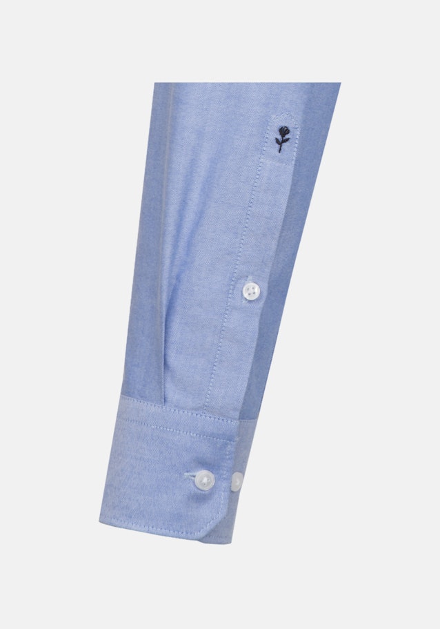 Business Shirt in Regular with Button-Down-Collar in Light Blue | Seidensticker Onlineshop