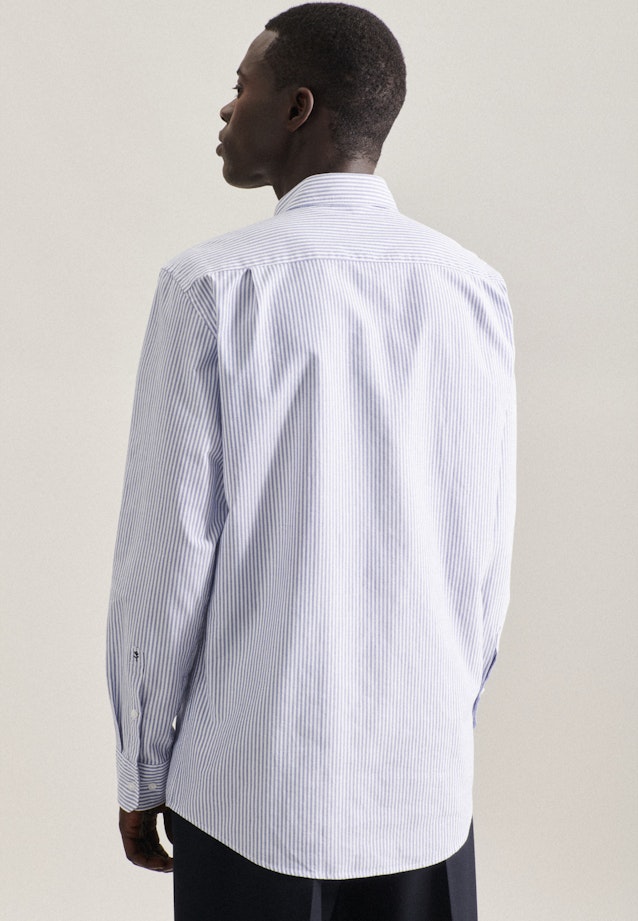 Regular Business shirt Stripe in Light Blue |  Seidensticker Onlineshop