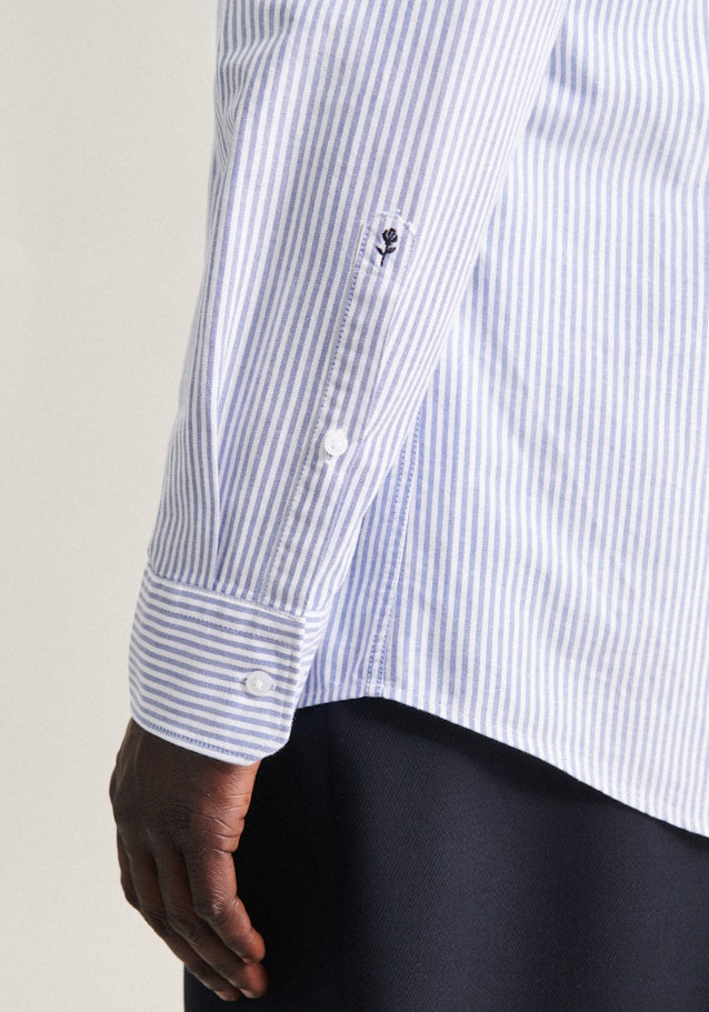 Oxford Business Hemd in Regular mit Button-Down-Kragen in Hellblau |  Seidensticker Onlineshop