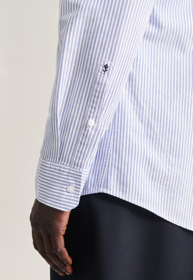 Regular Business shirt Stripe in Light Blue |  Seidensticker Onlineshop