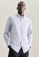 Regular Business shirt Stripe in Light Blue |  Seidensticker Onlineshop