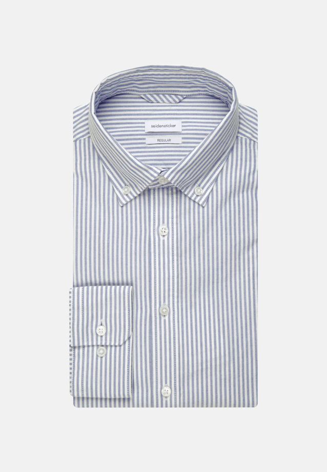 Regular Business Hemd Streifen in Hellblau |  Seidensticker Onlineshop