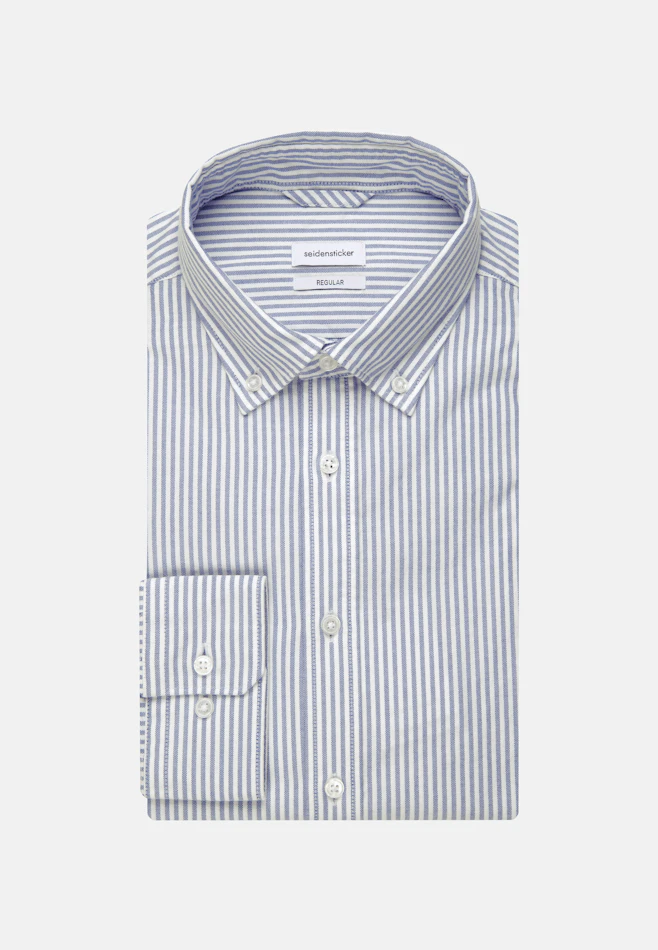 Regular Chemise d'affaires rayures dans Bleu Clair | Boutique en ligne Seidensticker