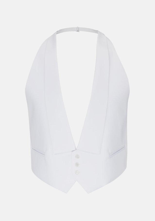 V-Neck Vest in White | Seidensticker Onlineshop