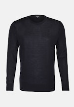 Pullover Uni in Dunkelblau |  Seidensticker Onlineshop