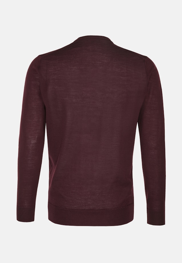 Pullover Uni in Rot |  Seidensticker Onlineshop