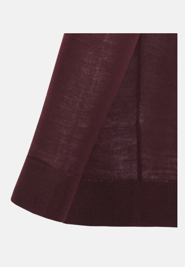 Pullover Uni in Rot |  Seidensticker Onlineshop