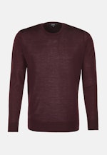 Pullover Uni in Rot |  Seidensticker Onlineshop