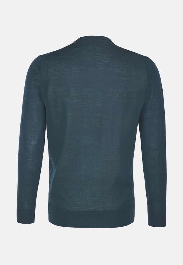 Pullover Uni in Grün |  Seidensticker Onlineshop