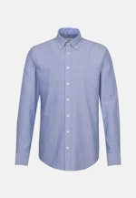 Chemise Business X-Slim Oxford Col Boutonné in Bleu Clair |  Seidensticker Onlineshop