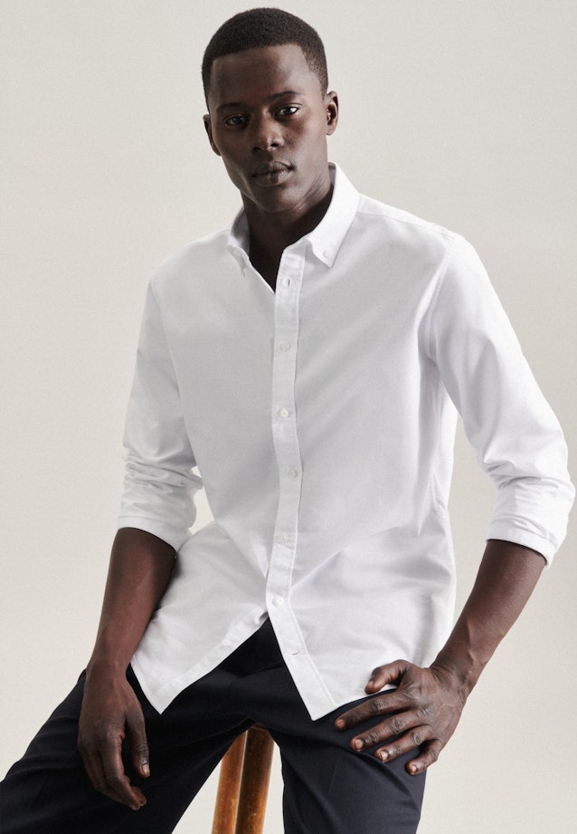 X-Slim Chemise Business Uni in Blanc |  Seidensticker Onlineshop