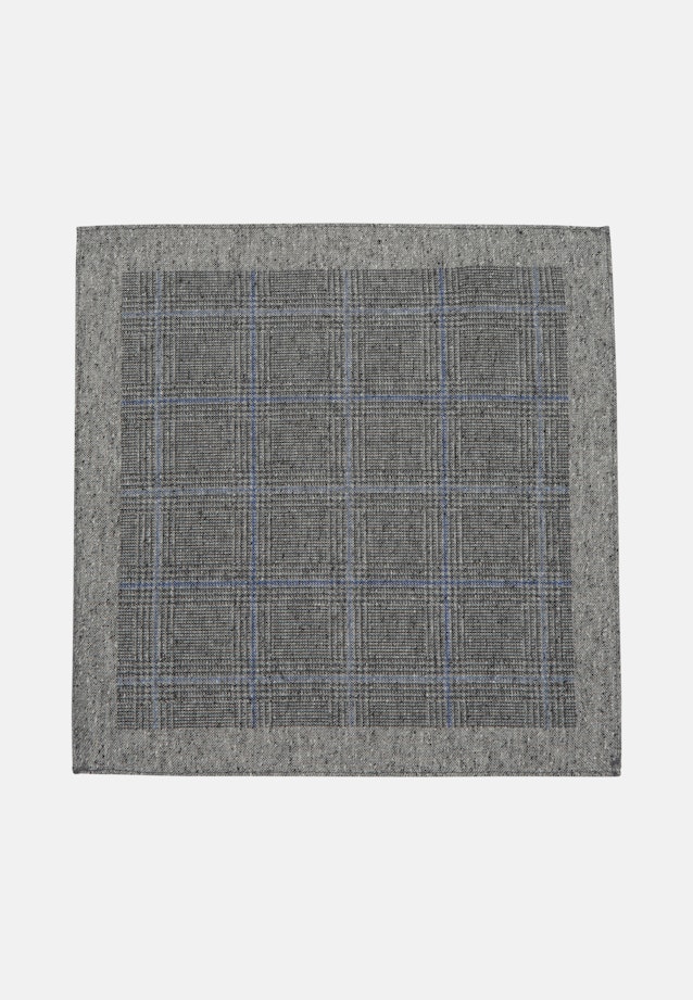 Einstecktuch Karo in Grau |  Seidensticker Onlineshop