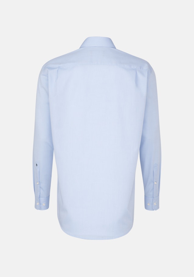 Comfort Business Hemd Uni in Mittelblau | Seidensticker Onlineshop