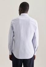 Chemise Business Shaped Oxford Col Boutonné in Bleu Clair |  Seidensticker Onlineshop