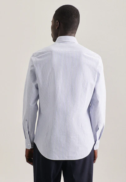 Shaped Business shirt Stripe in Light Blue |  Seidensticker Onlineshop