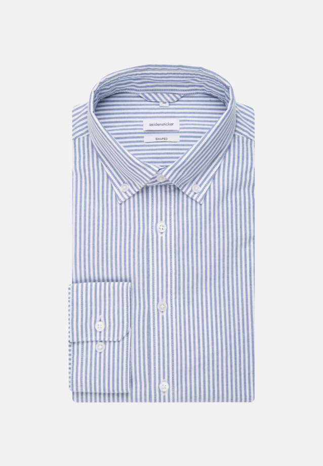 Shaped Business shirt Stripe in Light Blue |  Seidensticker Onlineshop