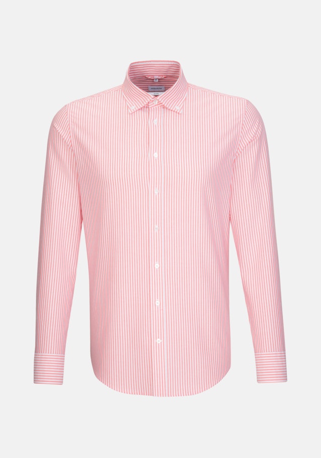 Business Shirt in Shaped with Button-Down-Collar in Red |  Seidensticker Onlineshop