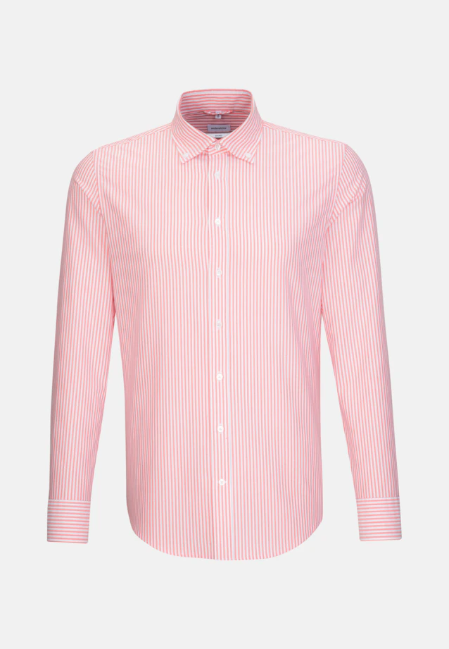 Shaped Business shirt Stripe in Red |  Seidensticker Onlineshop