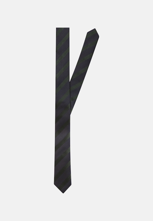 Schmal (5cm) Krawatte Streifen in Grün |  Seidensticker Onlineshop