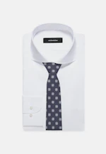 Large (7cm) Tie Small pattern in Dark Blue |  Seidensticker Onlineshop