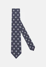 Large (7cm) Tie Small pattern in Dark Blue |  Seidensticker Onlineshop