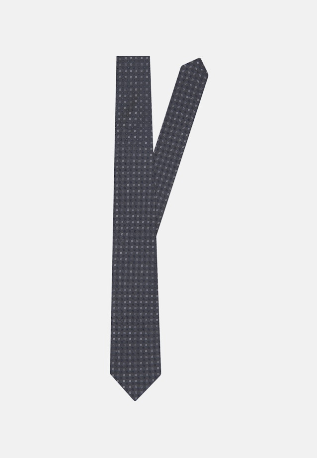 Large (7cm) Cravate A Pois in Bleu Moyen |  Seidensticker Onlineshop