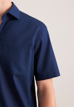 Regular Business Hemd Uni in Dunkelblau |  Seidensticker Onlineshop