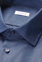 Regular Business Hemd Uni in Dunkelblau |  Seidensticker Onlineshop