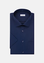 Regular Business Hemd Uni in Dunkelblau |  Seidensticker Onlineshop