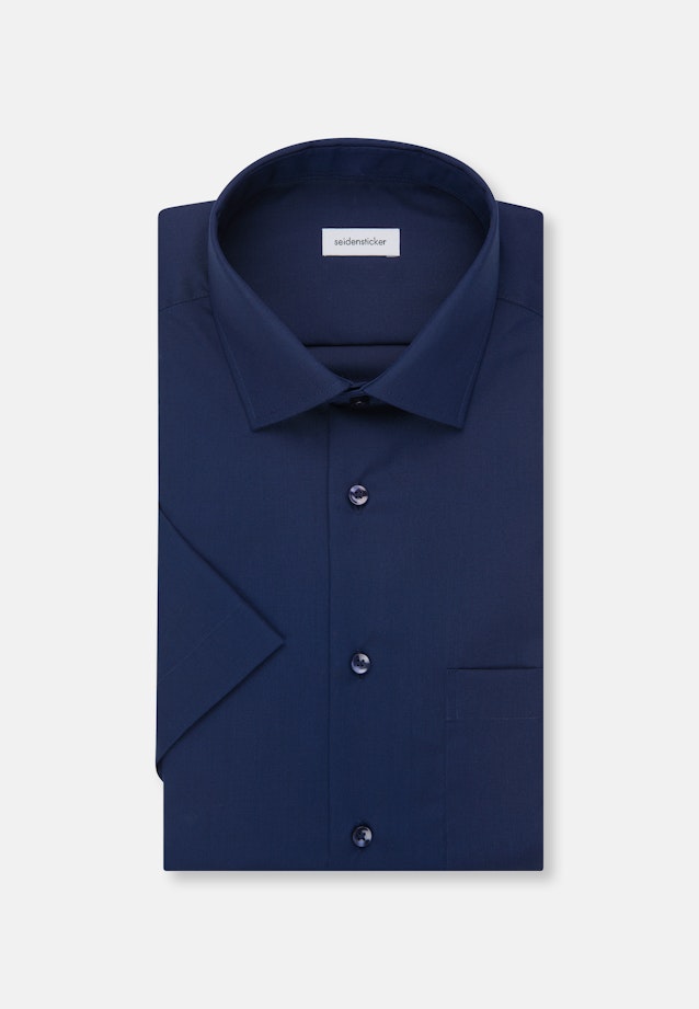 Regular Business shirt Uni in Dark Blue |  Seidensticker Onlineshop
