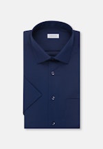 Regular Business shirt Uni in Dark Blue |  Seidensticker Onlineshop