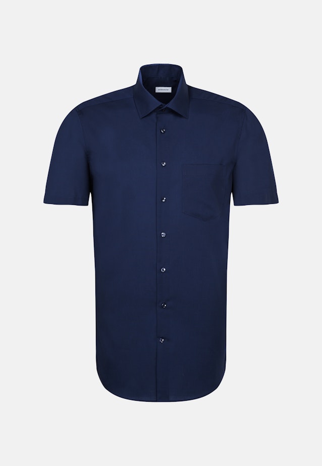 Regular Business shirt Uni in Dark Blue |  Seidensticker Onlineshop