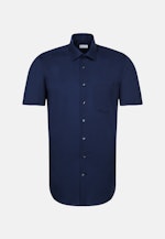 Regular Business shirt Uni in Dark Blue |  Seidensticker Onlineshop