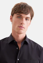 Regular Business Hemd Uni in Schwarz |  Seidensticker Onlineshop