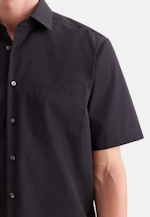 Regular Business Hemd Uni in Schwarz |  Seidensticker Onlineshop
