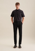 Regular Business shirt Uni in Black |  Seidensticker Onlineshop