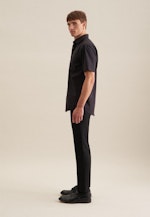 Regular Business shirt Uni in Black |  Seidensticker Onlineshop