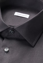 Regular Business Hemd Uni in Schwarz |  Seidensticker Onlineshop