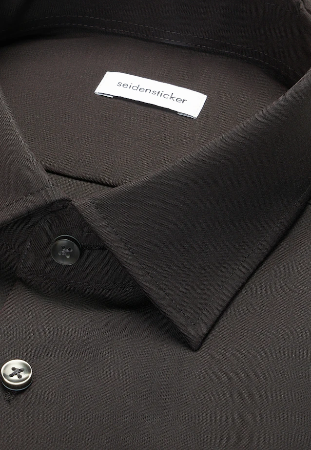 Regular Chemise d'affaires Uni in Noir |  Seidensticker Onlineshop