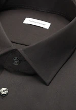 Regular Chemise d'affaires Uni in Noir |  Seidensticker Onlineshop