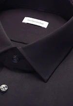 Regular Business Hemd Uni in Schwarz |  Seidensticker Onlineshop