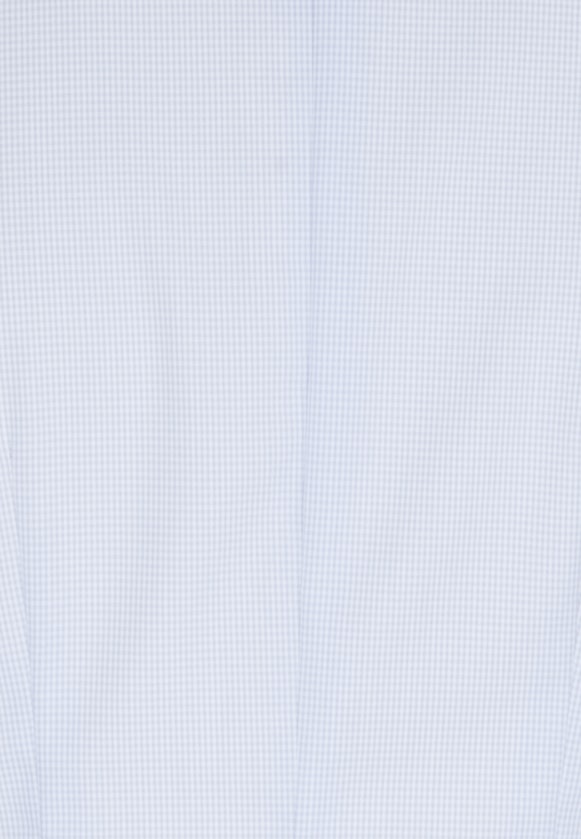 Kelchkragenbluse Streifen in Hellblau |  Seidensticker Onlineshop