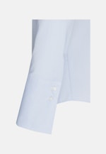 Kelchkragenbluse Streifen in Hellblau |  Seidensticker Onlineshop