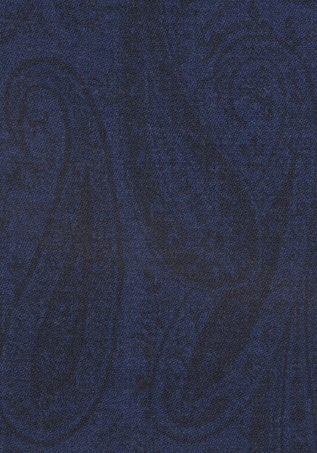 Schal aus 100% Wolle in Mittelblau |  Seidensticker Onlineshop