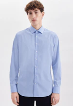 Shaped Business shirt Check in Light Blue |  Seidensticker Onlineshop