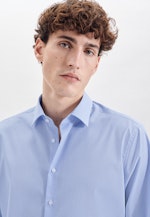 Shaped Business Hemd Karo in Hellblau |  Seidensticker Onlineshop