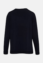 Regular Pullover Uni in Dunkelblau |  Seidensticker Onlineshop