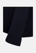 Regular Pullover Uni in Dunkelblau |  Seidensticker Onlineshop